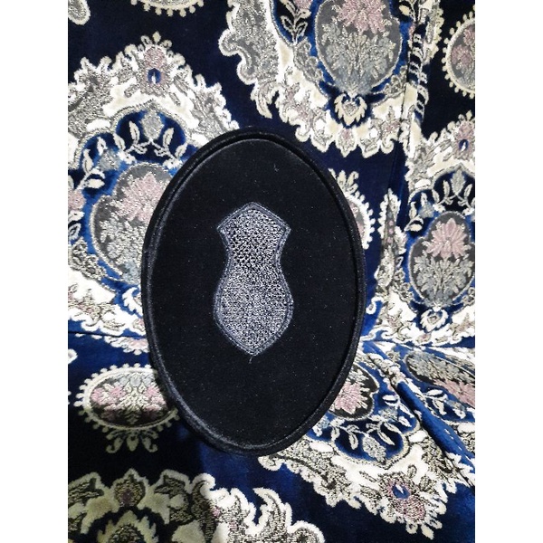 Peci Songkok AL HIJRAH Kopiah Hitam Ac Motif Terompah Pria Dewasa Tinggi 9