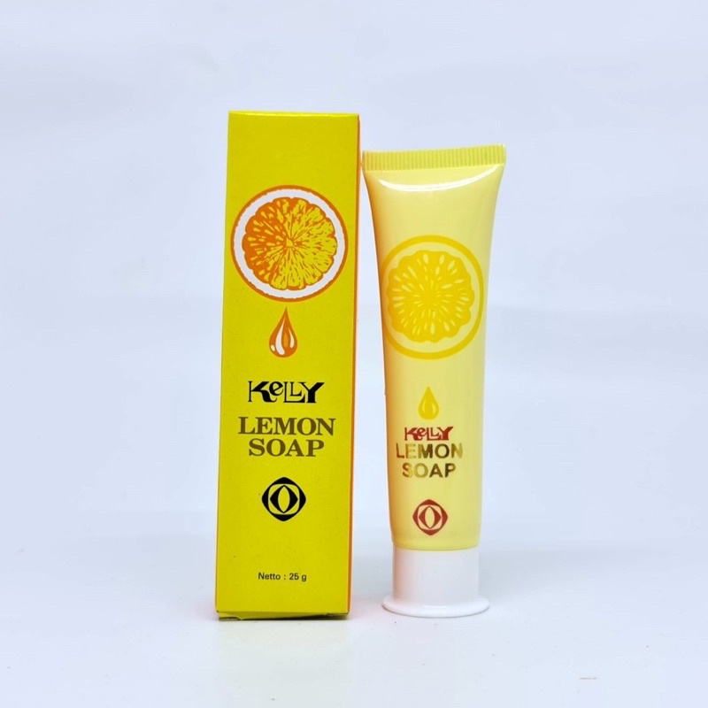 [ BPOM / ECER ] KELLY LEMON SOAP 75GR