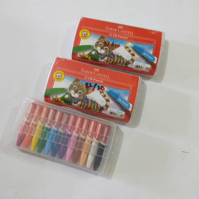 

KRAYON FABER CASTELL 12 Warna