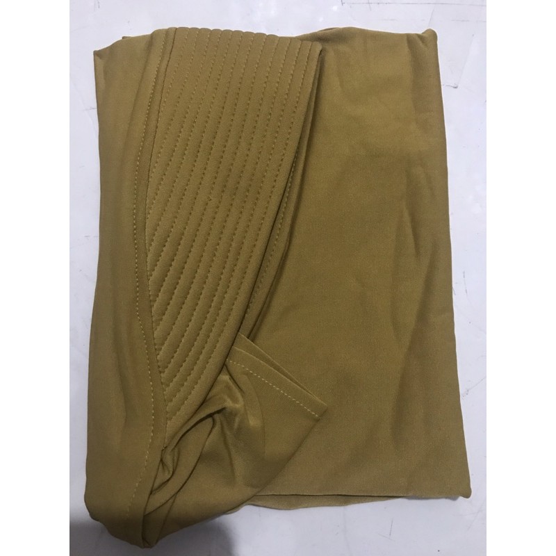 JILBAB/HIJAB/BERGO/KERUDUNG MASKER PET (L)/NIQOB INSTAN-Gold