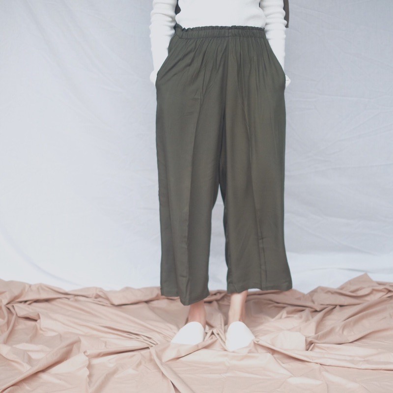 DAILY KULOT | KULOT WANITA BY GUZEL.EV-Army