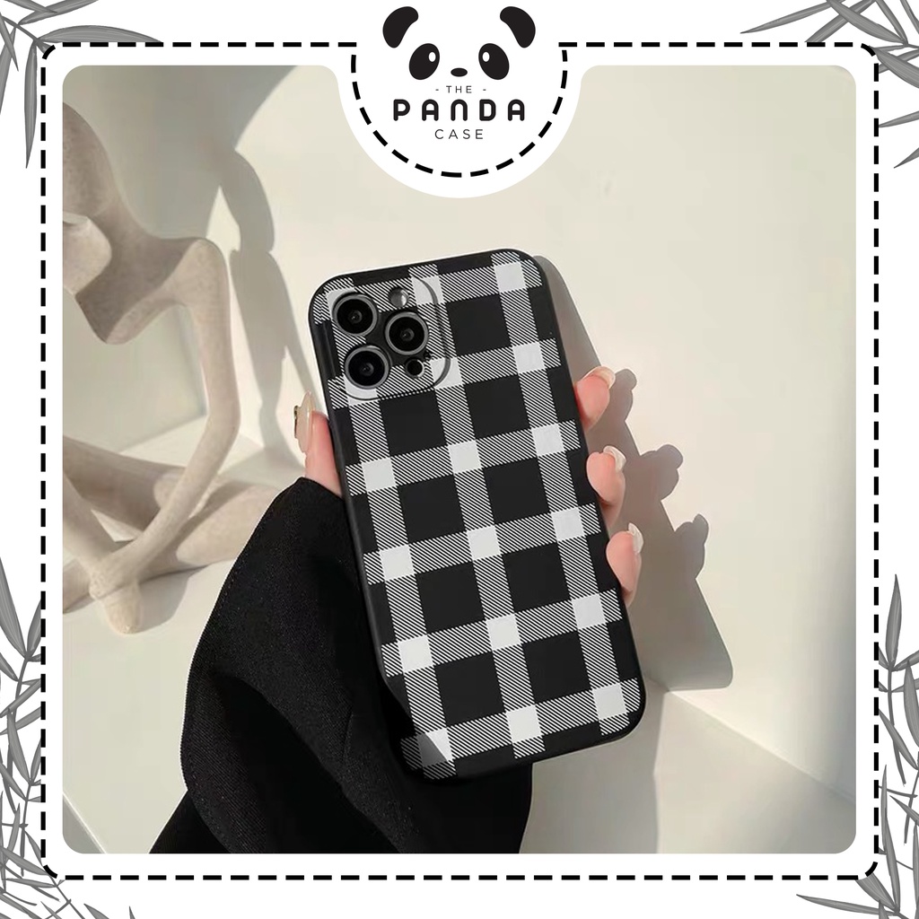 [TPC] SOFT CASE VIVO Y91C Y17 Y15 Y12 Y71 Y81 Y83 Y53 Y55 V9 Y85 Y95 Y93 Y19 Y20 Y50 Y30 VV032 Casing HP Black Checkered Hitam