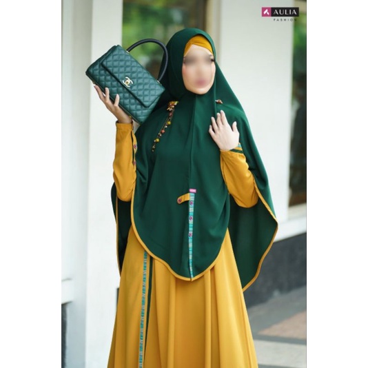 Aulia Fashion Safrina Safron Emerald