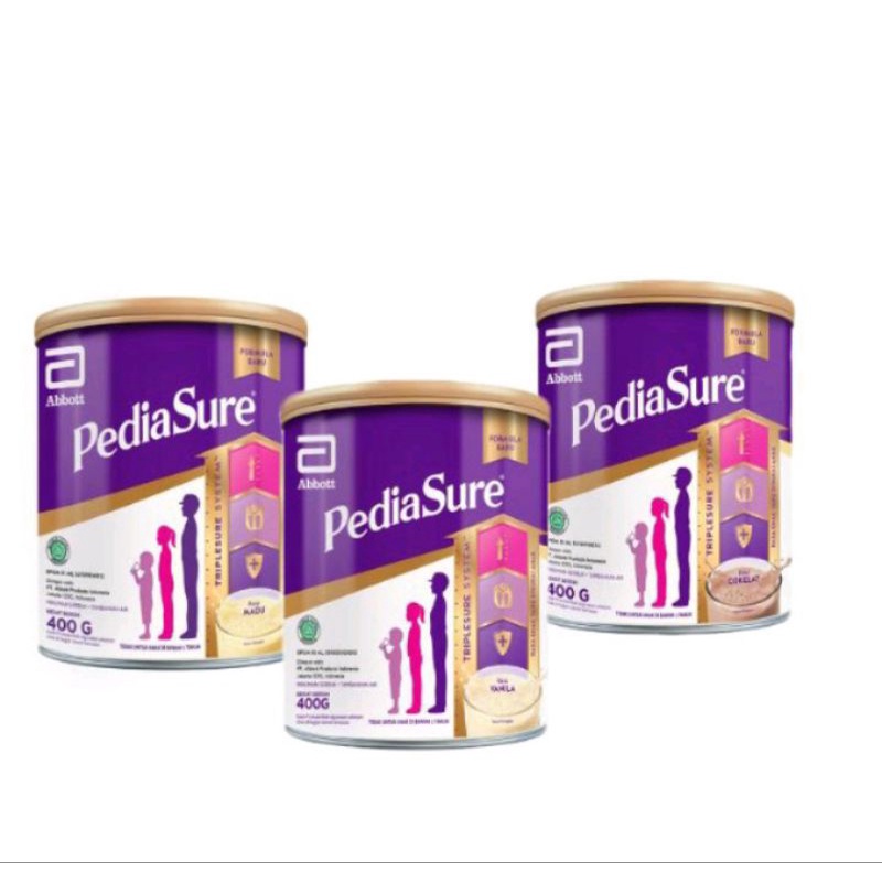 

PEDIA SURE CLASSIC MILKY, COKLAT, MADU, VANILLA ( 400GR / 850GR )