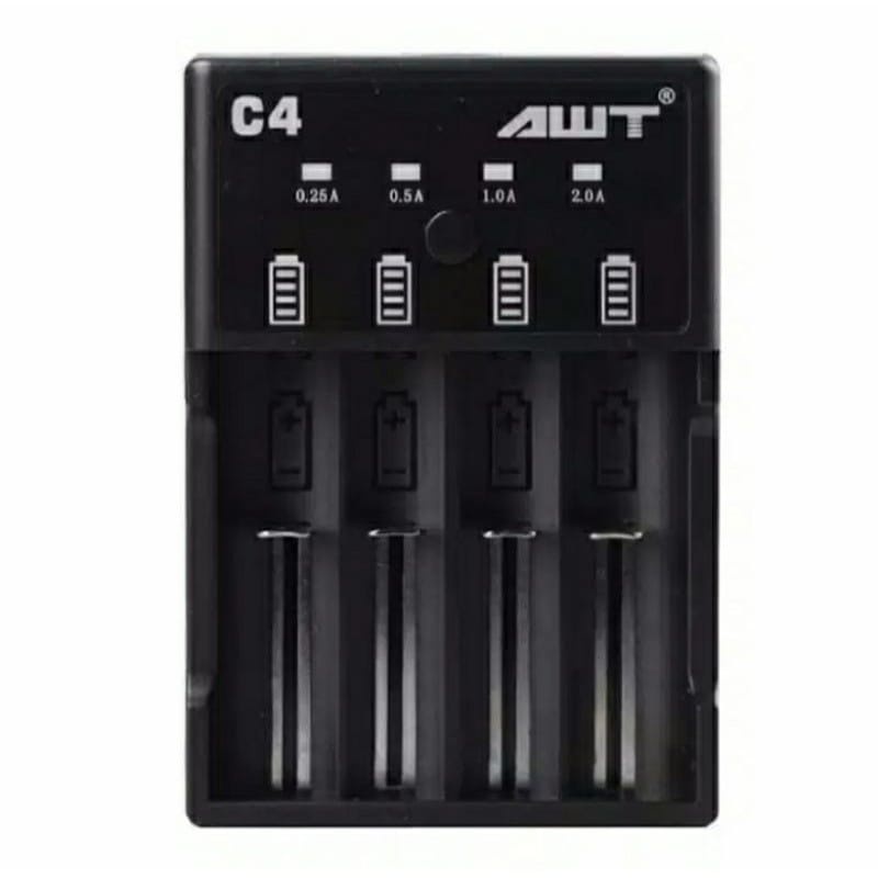 CHARGER BATRE 18650 AWT C4 4 SLOT AWT