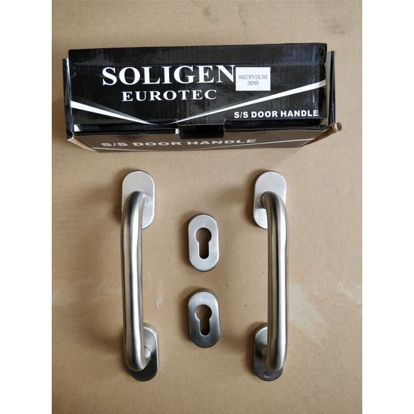 Pull Handel Minimalis Pintu Aluminium Pintu Kayu  & Handel Garasi Soligen