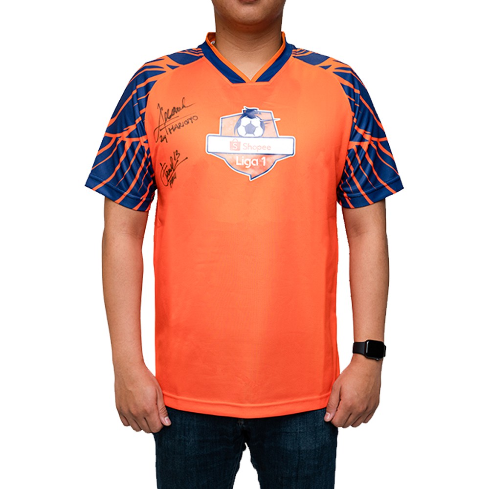 [SHOPEE10RB] Jersey Shopee Liga 1 Tanda Tangan Pemain Persib Bandung