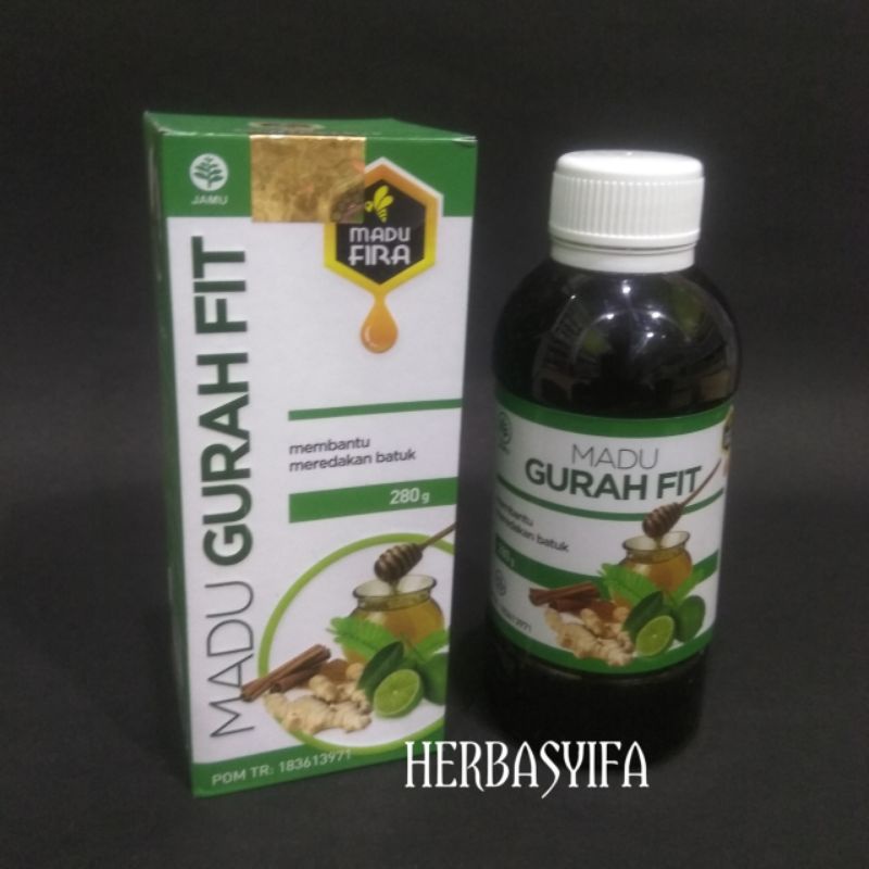 MADU GURAH FIT 100% Original - Obat batuk flu, sesak nafas