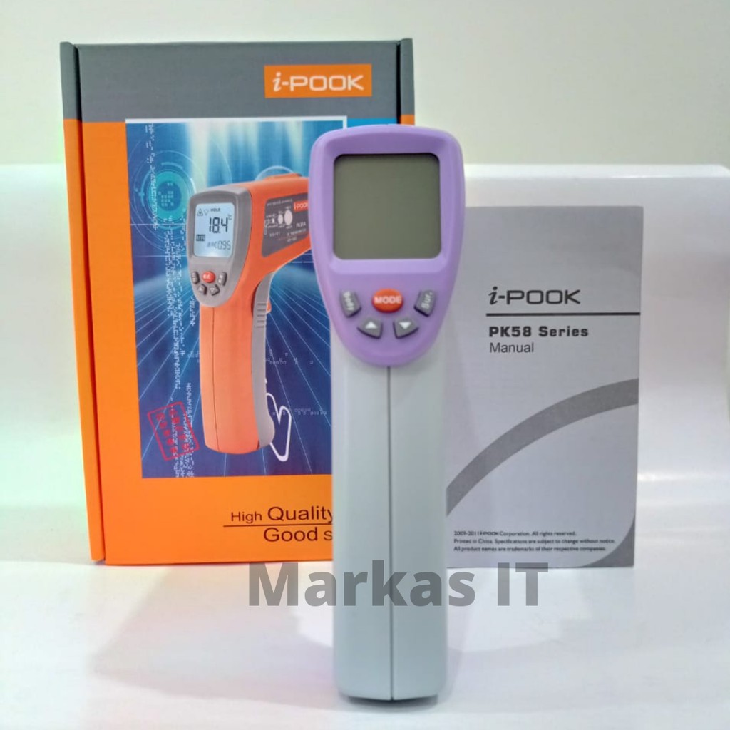 I-Pook PK58B Thermometer Gun Super Akurat