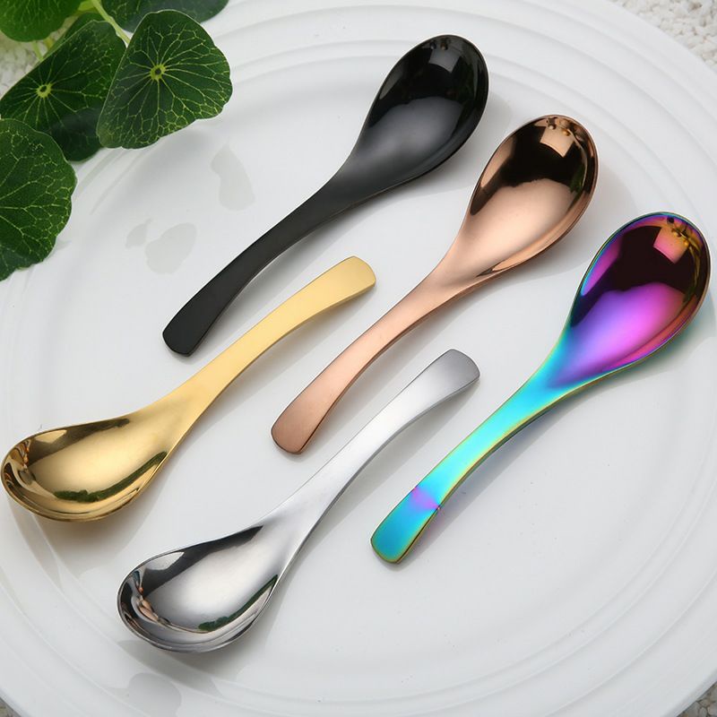 SENDOK KOREA / SENDOK JADUL / SENDOK STAINLESS / SENDOK UNIK / SENDOK GOLD / SENDOK BEBEK-1