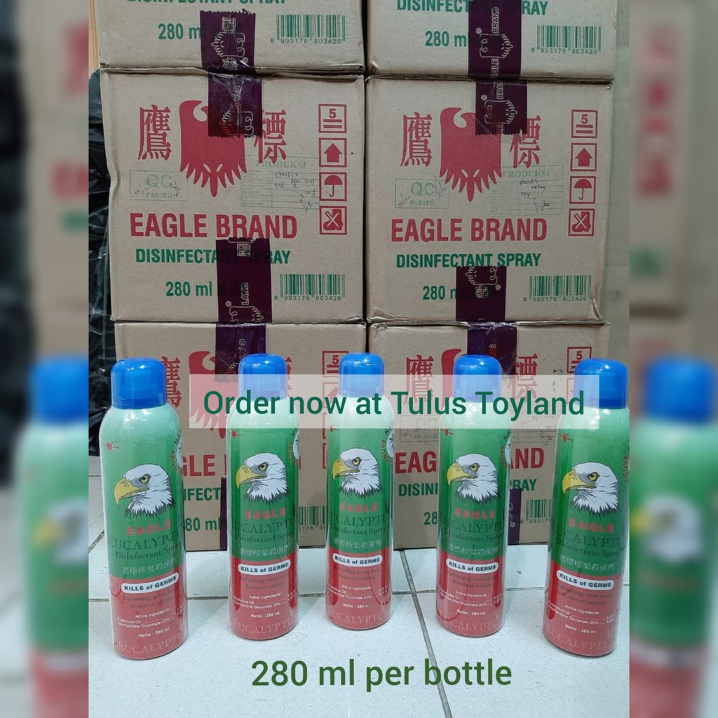 Eagle Eucalyptus Disinfectant Spray Disinfektan Semprot Ruangan