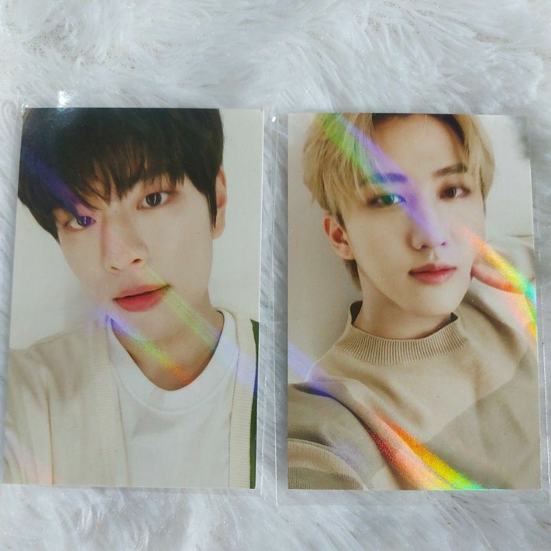 PC/Photocard benefit withdrama Changbin & Seungmin album standart in life Stray Kids