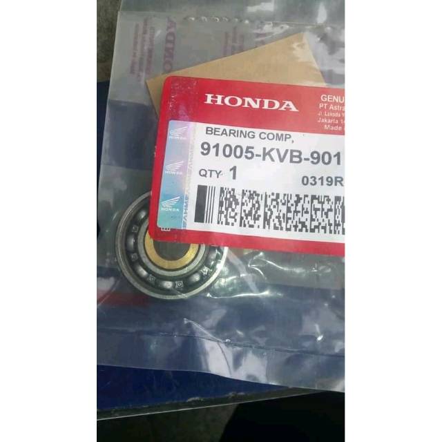 BEARING CVT HONDA VARIO KARBU