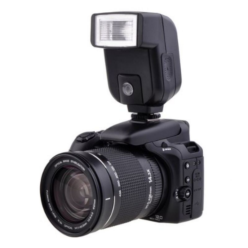 Jual Lampu flash kamera mini flash eksternal canon nikon flash cy20