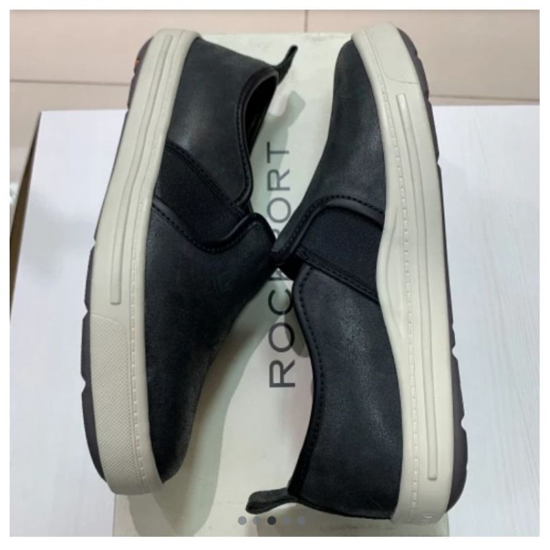 ROCKPORT WOMEN SNEAKERS TWZC GORE SLIP ON LEATHER M77811 ORIGINAL