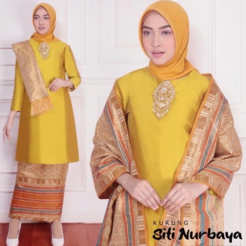 Jual Cod Baju Kurung Siti Nurbaya Baju Kurung Songket Selendang