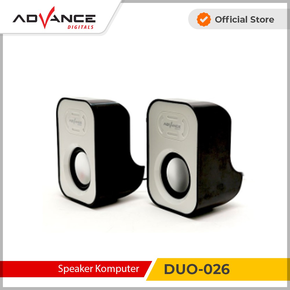 Advance Duo 026 - Speaker Komputer,Notebook,Laptop | Garansi Resmi Advance 1 Tahun