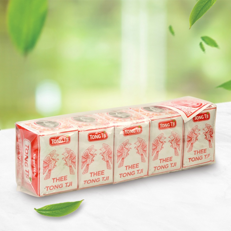 Tong Tji Bundling Tong Tji Super Jasmine Tea 80g Gratis Gelas