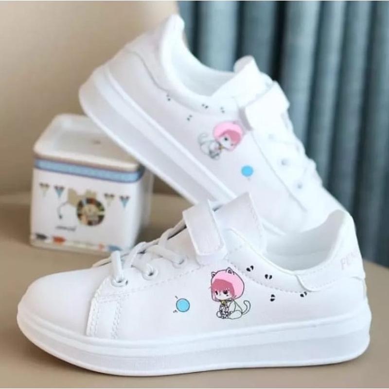 Sepatu Sneakers Anak Laki Laki Cowok Pria Cewek Wanita Perempuan Umur 1 2 3 4 5 6 7 Tahun Sekolah Im