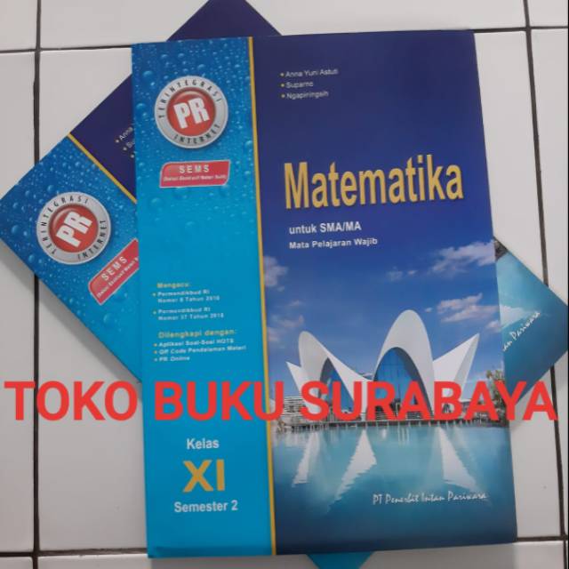 Buku Pr Matematika Wajib Kelas 11 Semester 2 Shopee Indonesia