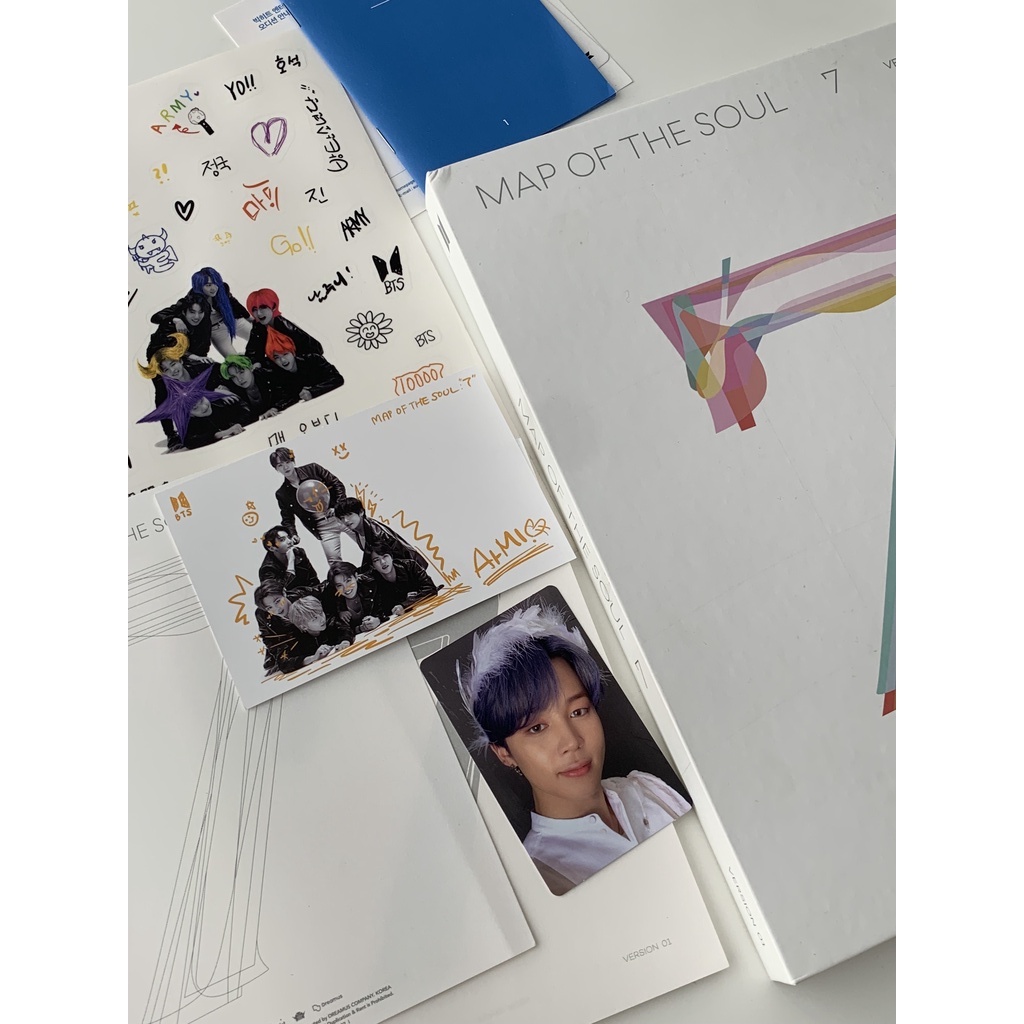 Jual BTS MOTS:7 ALBUM VERSION 1 MAP OF THE SOUL | Shopee Indonesia