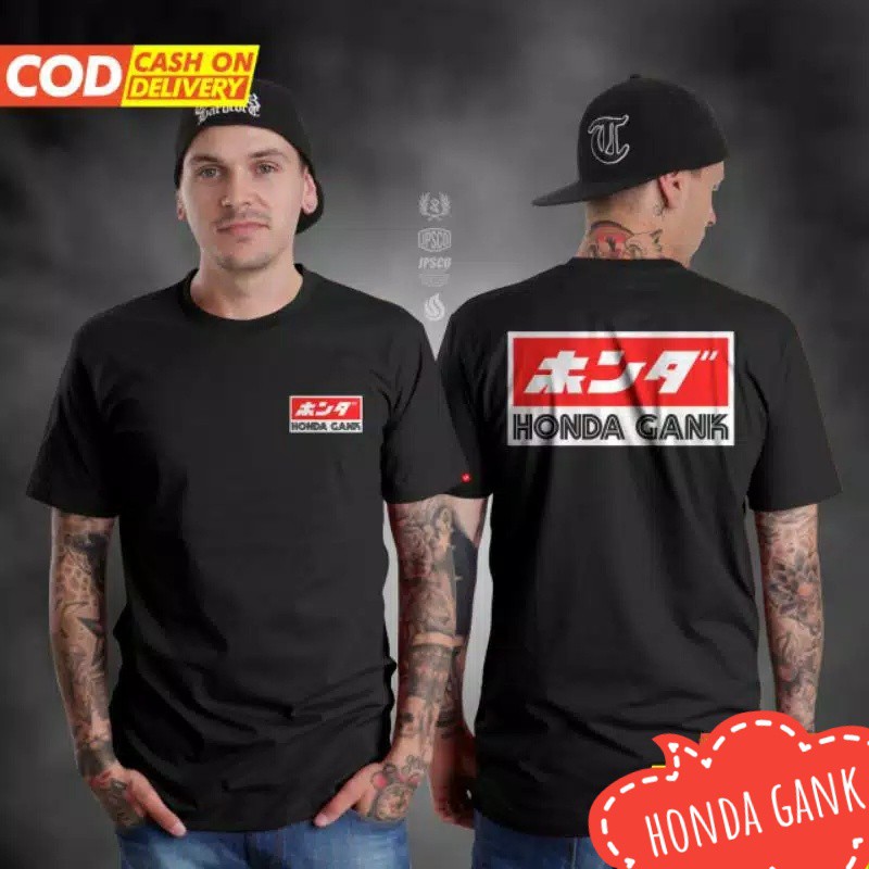 KAOS PRIA/HONDA GANK