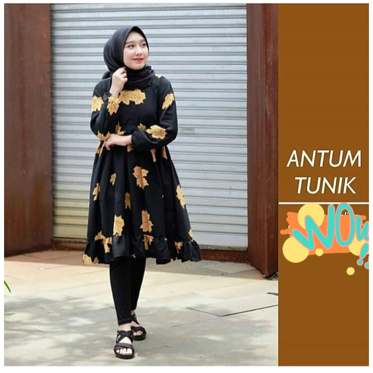 Antum Tunik 3XL/Tunik Jumbo/Tunik Monalisa/Tunik Busui/Ld : 125cm