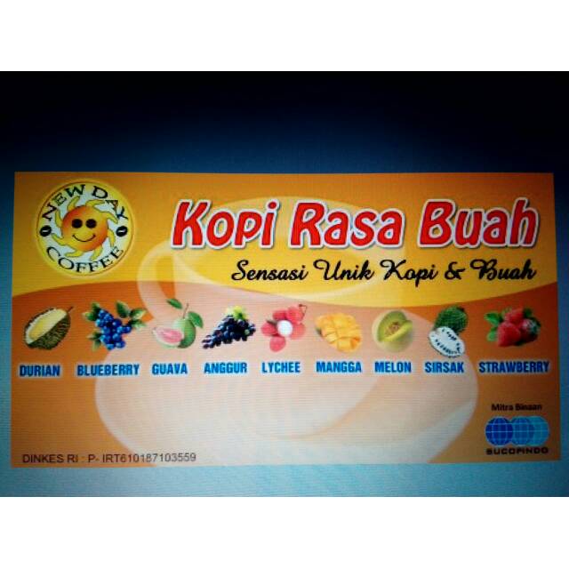 

Kopi lampung aneka rasa buah