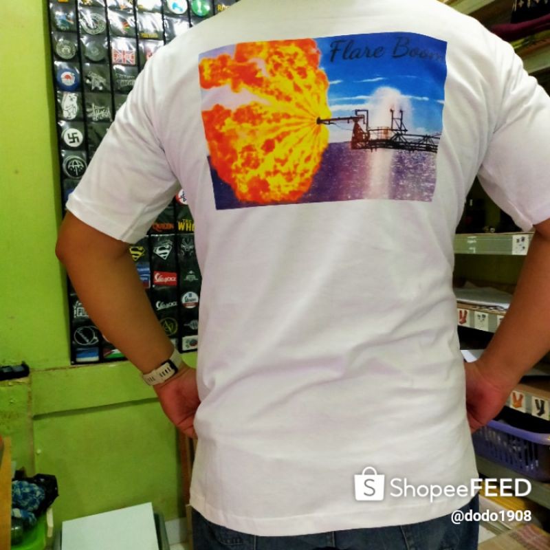 kaos custom DTG A3 full colour