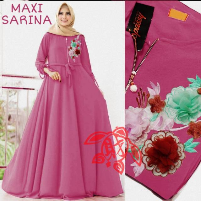 MAXI SARINA BORDIR 5 warna