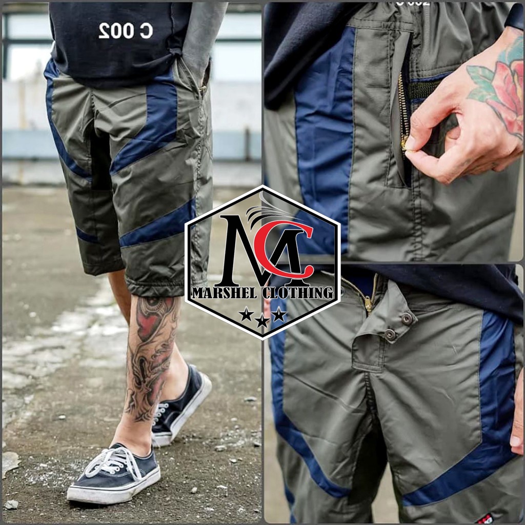 RCL - Celana Pendek Amazing 002 / Celana Cargo Waterproof / Celana Kargo Pendek Murah M.L.XL