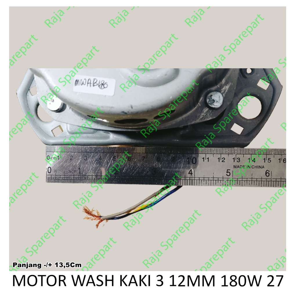 MOTOR WASH KAKI 3 12MM 180W 27