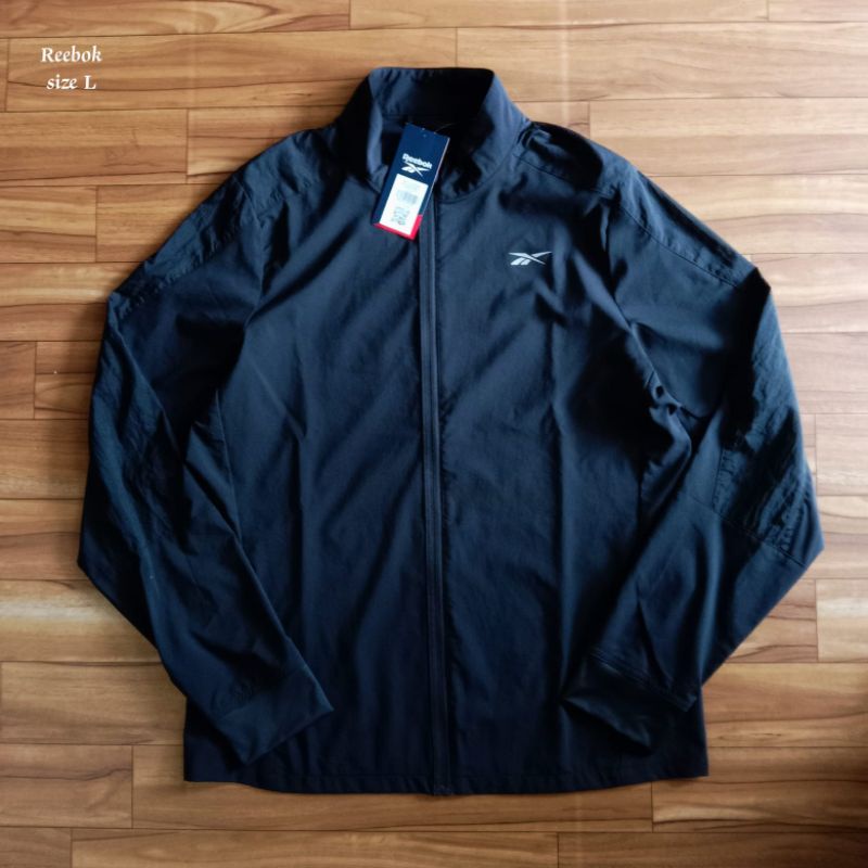 jaket reebok men running original