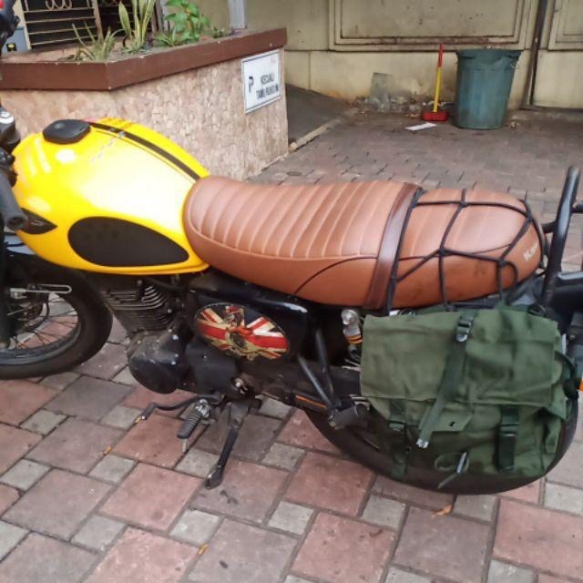 Tas Motor Sidebag Royal Enfield / Tas Sidebag Motor W175