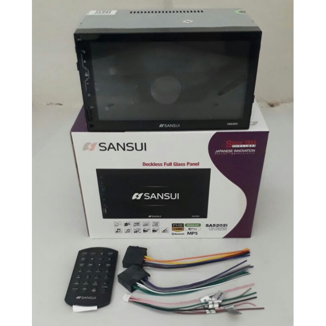 New Head unit sansui sa5202i deckless sansui sa5202i