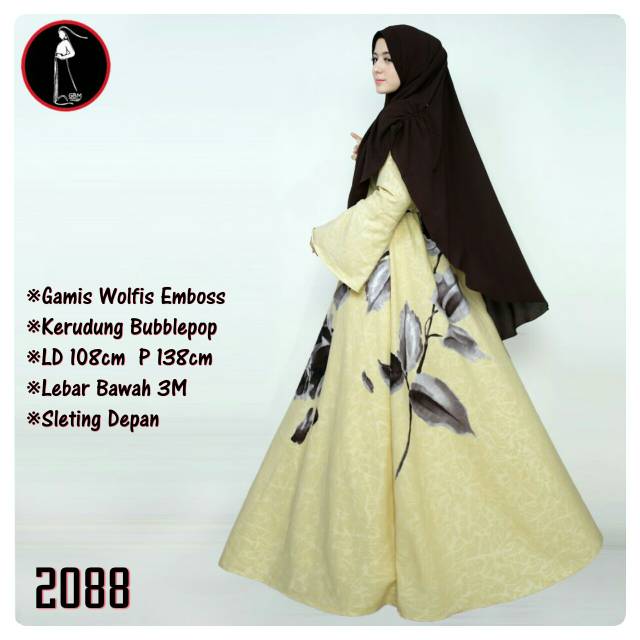 SALE GAMIS SET WOLFIS EMBOSS