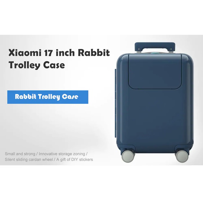 Termurah Tas Sekolah Troli Anak Koper Anak 4In1 6D Karakter Littl OV243 Xiaomi 17 Inch Rabbit Suitca