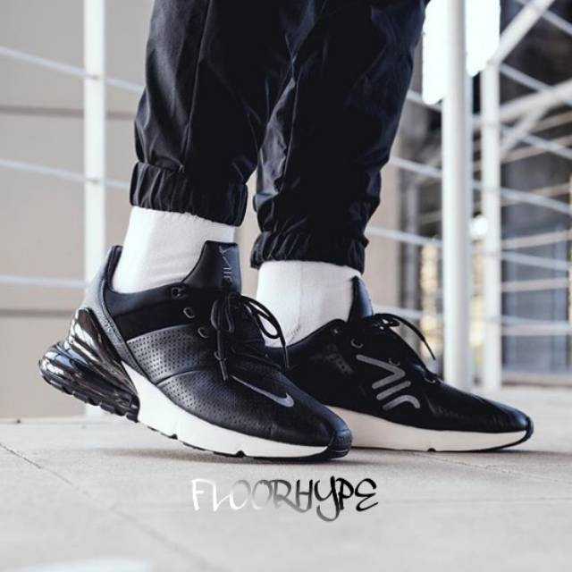 Nike Air Max 270 Leather Black White