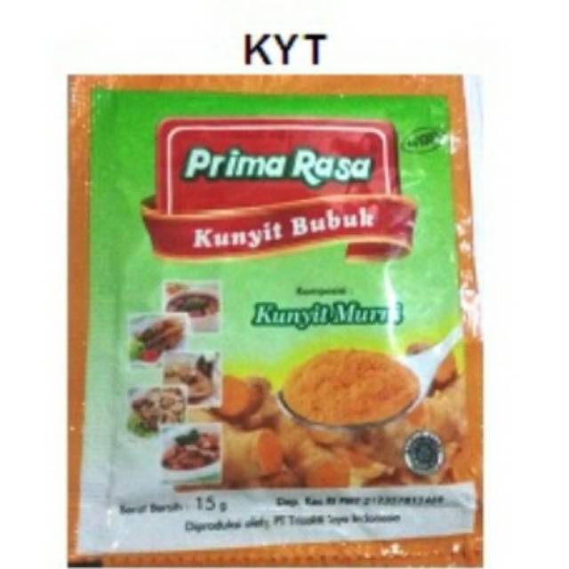 

bumbu masak : Kunyit murni bubuk merk PRIMARASA