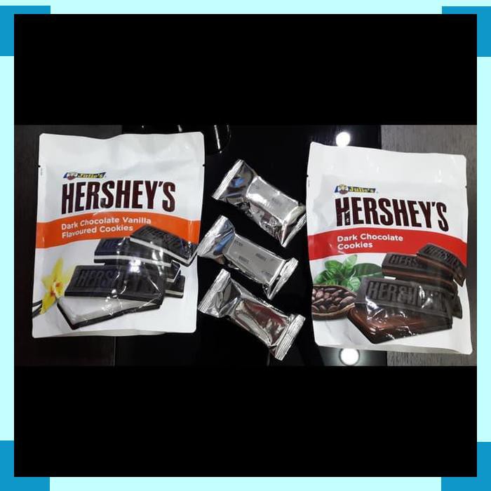 

Hershey's Dark Chocolate Vanilla Cookies Biscuit Biskuit Lapis Coklat