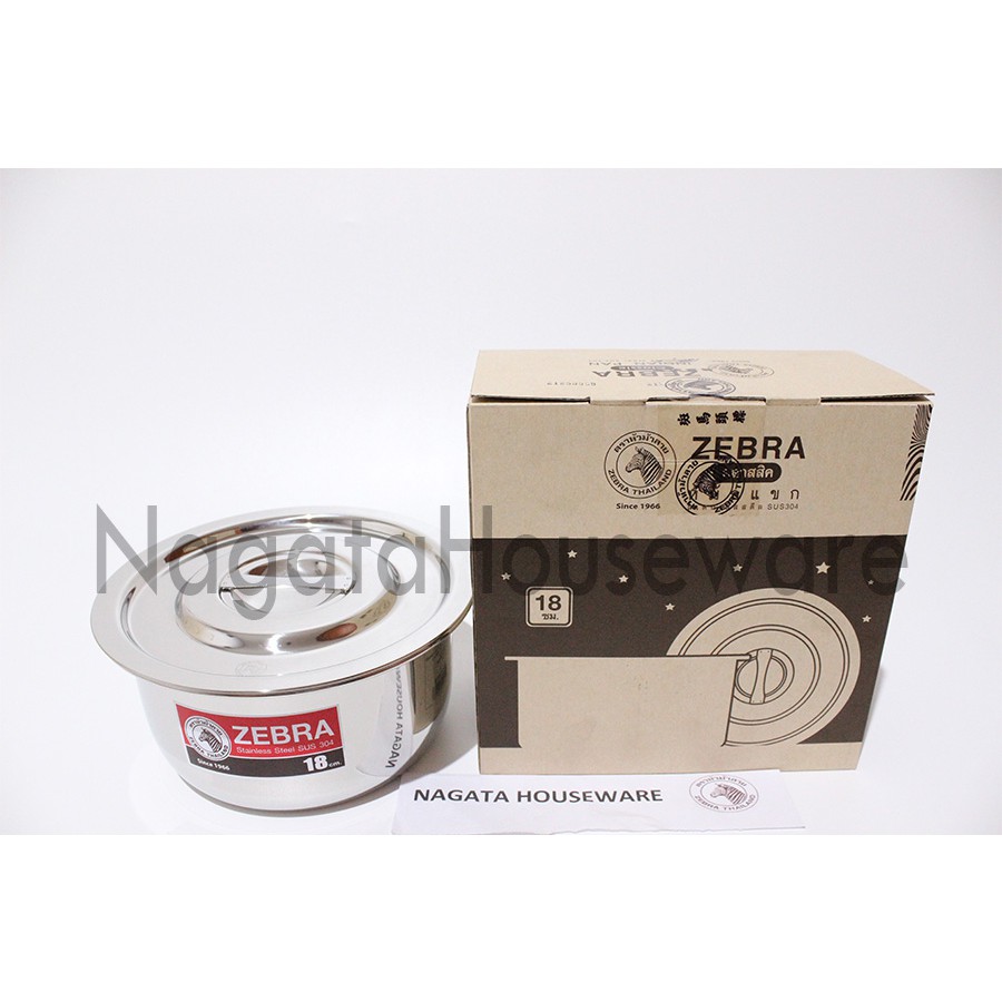Panci Saus Stainless / Panci Masak / Panci Zebra / Panci Sup Sop Kuah / Soup Pot / Panci India / Ind