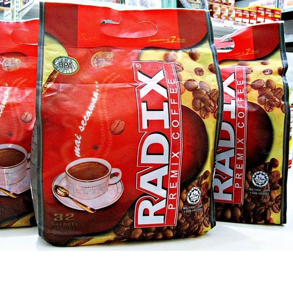 Klik Beli ♢ Kopi Radix Premix  Coffee KEJANTANAN PRIA  isi 32Sachet HPA Malaysia Original