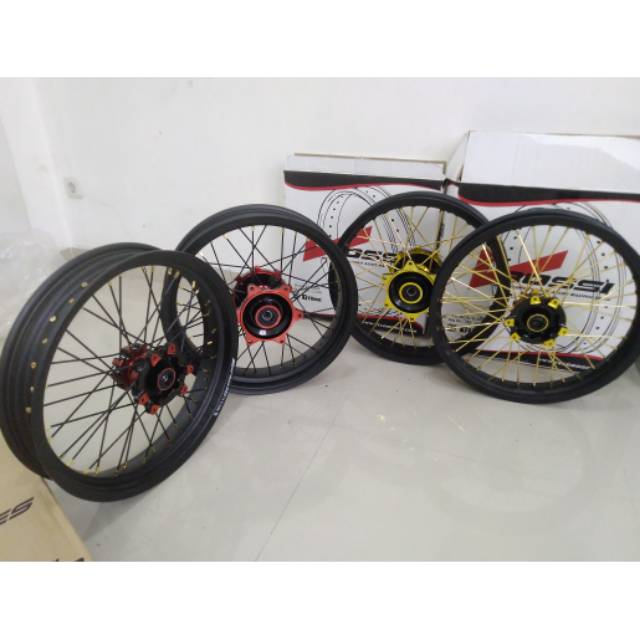 pelak velg motor crf 150l supermoto ring 17 250x350-17 / otomotif / crf150 / super moto