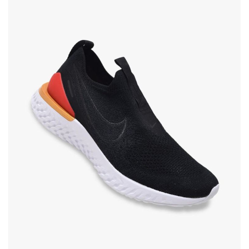 nike react flyknit black womens