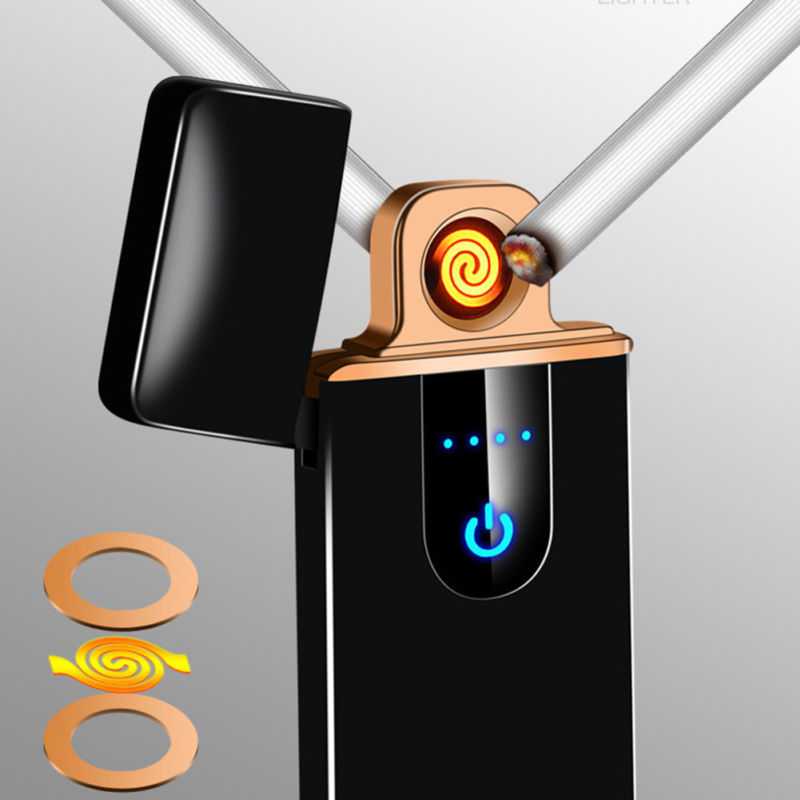 Firetric Korek Api Elektrik Fingerprint Sensor LED - MG-517