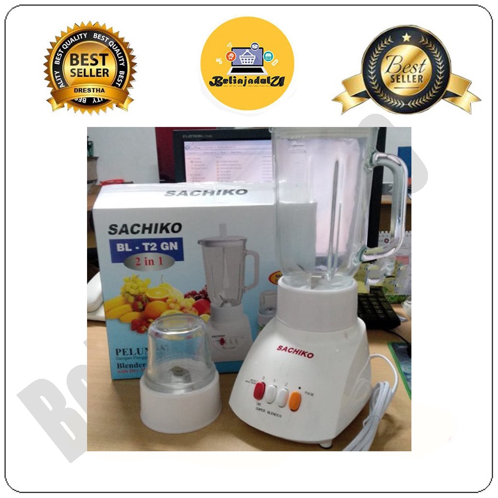 Beliajadulu88 Blender National Kaca Matsunichi 3 IN 1 Kapasitas 1 Liter