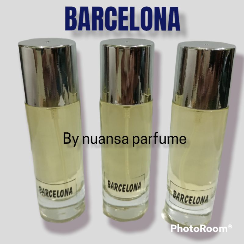 parfum refill BARCELONA aroma enak cowo keren