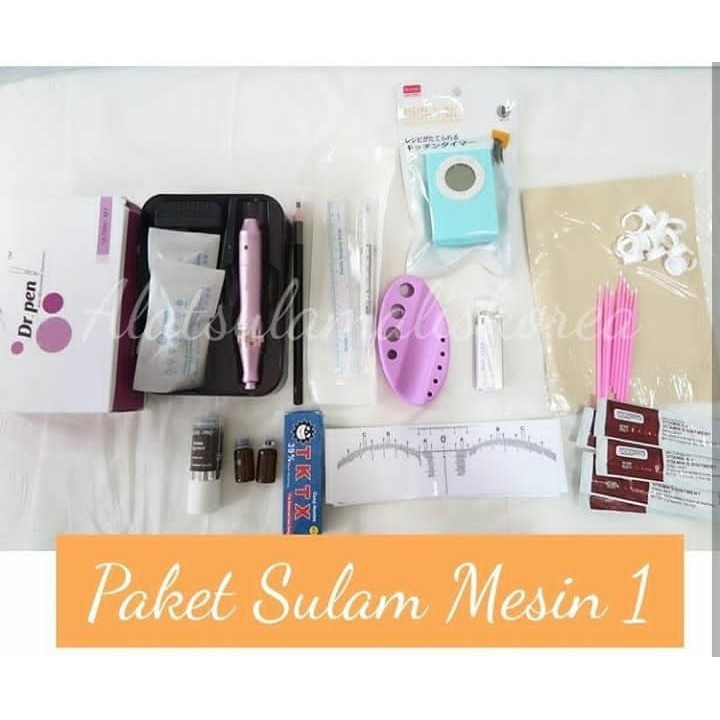 PAKET SULAM ALIS DR PEN / BIBIR / EYELINER ALAT DR PEN 1 LENGKAP BEST SELLER