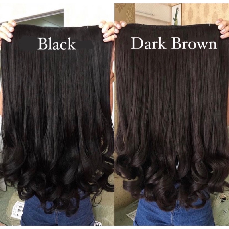 Hairclip korean bottom curly 40cm 50cm 60cm 321 888A 60A