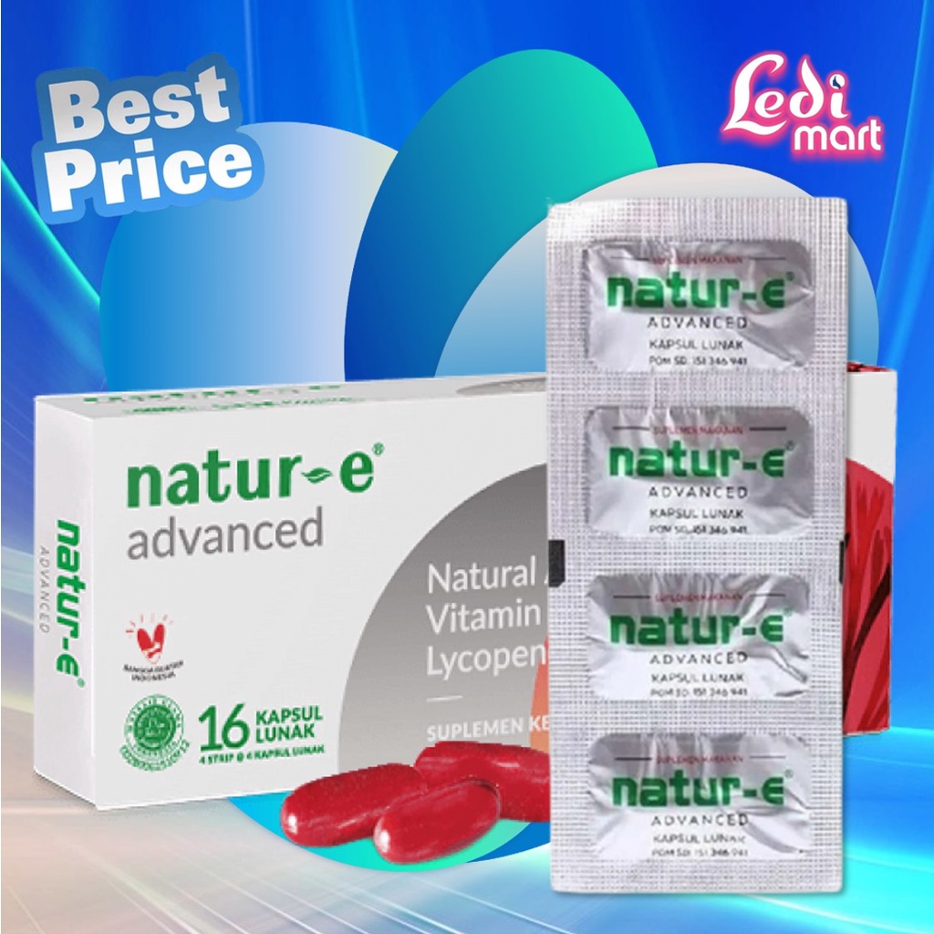 ORIGINAL Natur-E Vitamin Series Isi 16s ATAU 32s / Natur E / LEDI MART